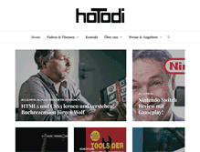 Tablet Screenshot of hotodi.com